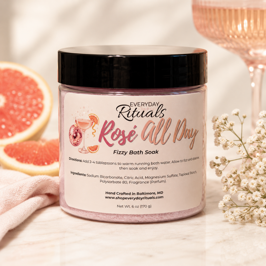 Rosé All Day Fizzy Bath Soak