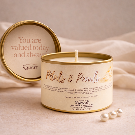 Petals & Pearls Candle
