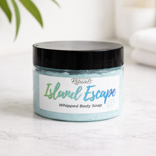 Island Escape Whipped Body Soap