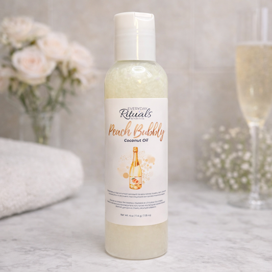 Peach Bubbly Coconut Oil