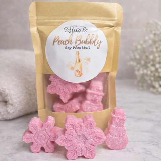 Peach Bubbly Soy Wax Melts